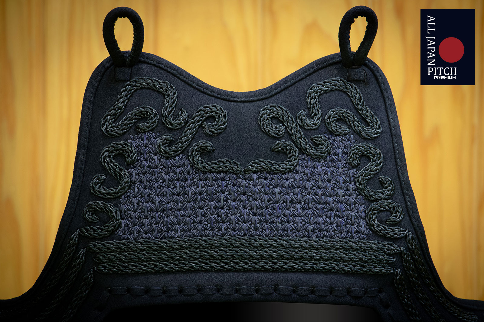 2026 ALL JAPAN PITCH 鹿革風合生地 関東麻の葉 胴単品 / 【全日本武