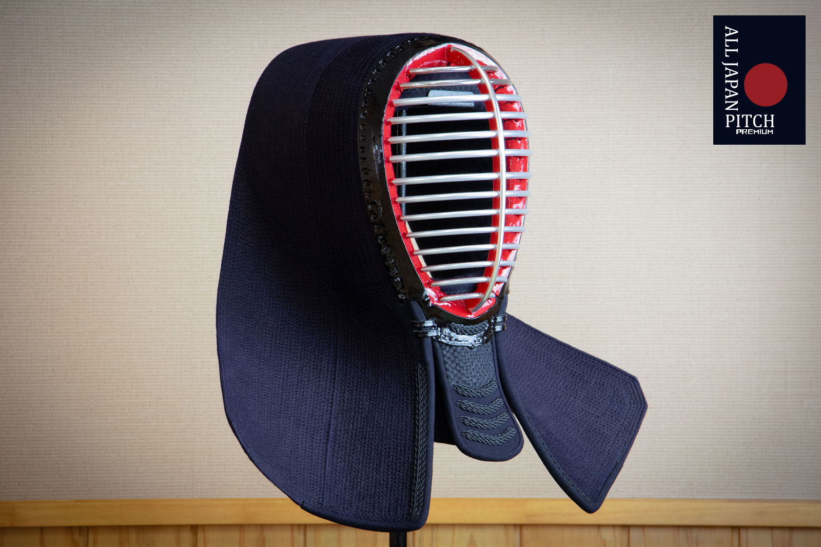 2026 ALL JAPAN PITCH 関東型グノメ刺し 正藍染 面単品 / 【全日本武 2026 ALL JAPAN PITCH 関東型グノメ刺し 正藍染 面単品 / 【全日本武